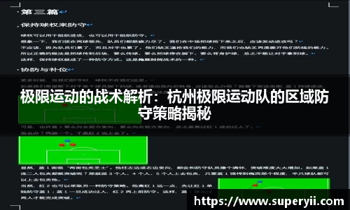极限运动的战术解析:杭州极限运动队的区域防守策略揭秘